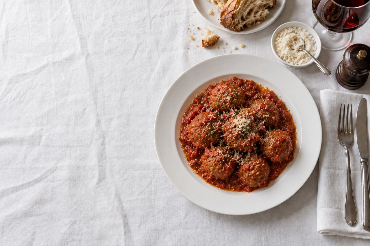 Polpette al sugo di pomodoro